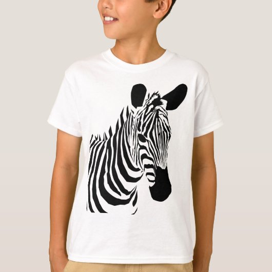 Zebra T-shirt (Voorkant)