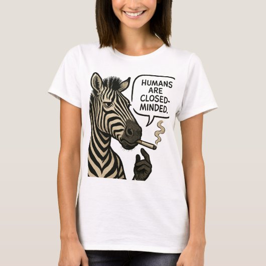 Zebra T-shirt (Voorkant)