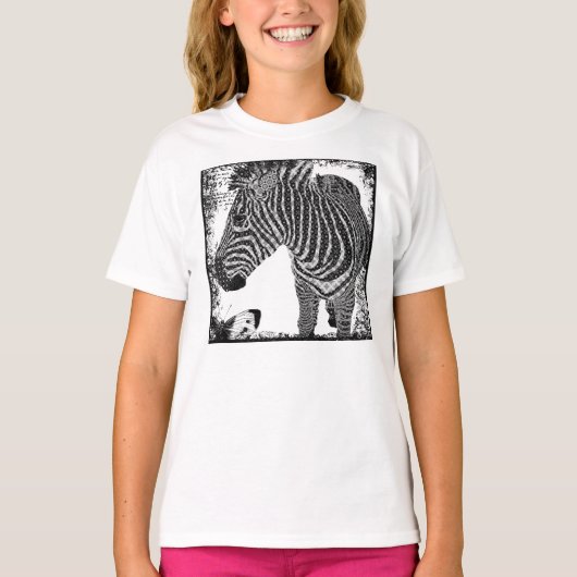  Zebra T-shirt (Voorkant)