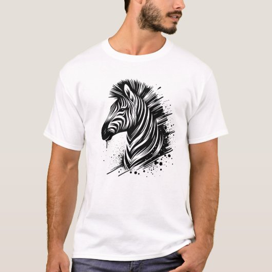 Zebra T-shirt (Voorkant)