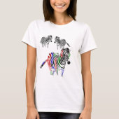 zebra t-shirt (Voorkant)