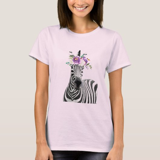 Zebra T-shirt (Voorkant)