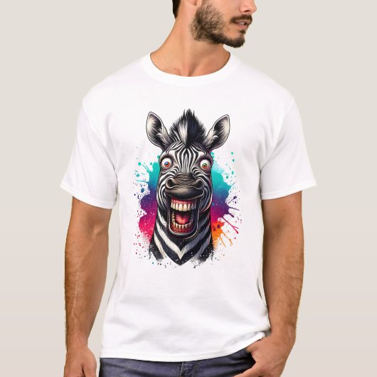 Zebra T-shirt (Voorkant)