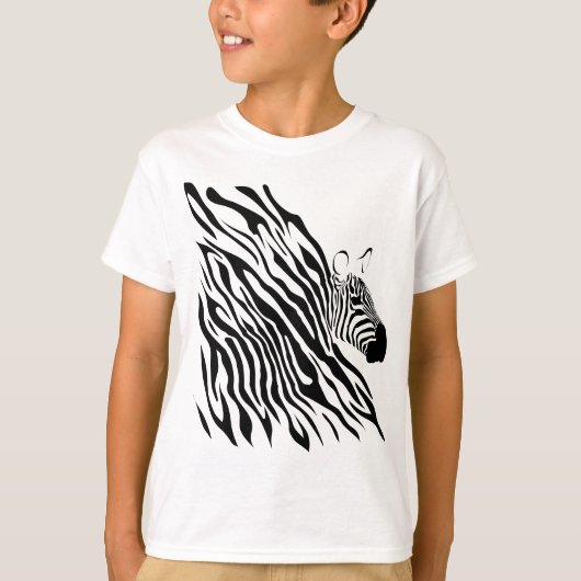 Zebra T-shirt (Voorkant)