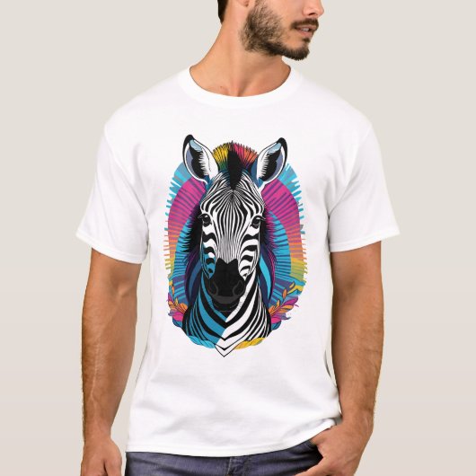 Zebra T-shirt (Voorkant)