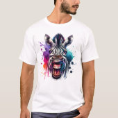 Zebra T-shirt (Voorkant)