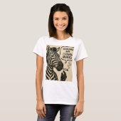 Zebra T-shirt (Voorkant volledig)