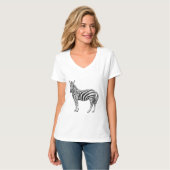 Zebra T-shirt (Voorkant volledig)