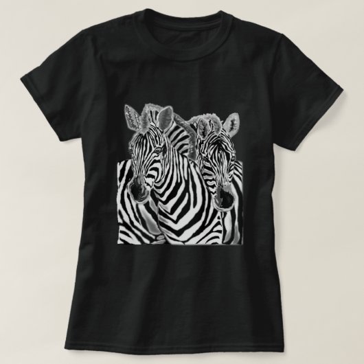 Zebra T-Shirt Gift (Design voorkant)