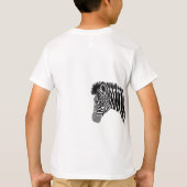 Zebra T-Shirt van avonturier (Achterkant)