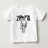 Zebra T-shirts en cadeautjes (Voorkant)