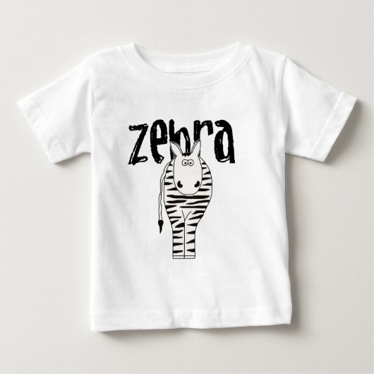 Zebra T-shirts en cadeautjes (Voorkant)