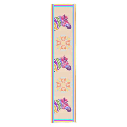 Zebra-tabeluitvoerder Korte Tafelloper (Voorkant)