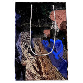 Zebra tail butterfly medium cadeauzakje (Achterkant)