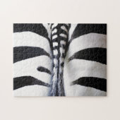 Zebra Tail Onmogelijke Puzzel Challenge Legpuzzel (Horizontaal)