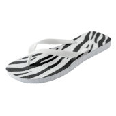 Zebra Teenslippers (Schuin)