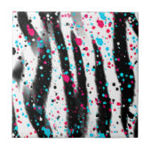 Zebra Tegeltje (Voorkant)