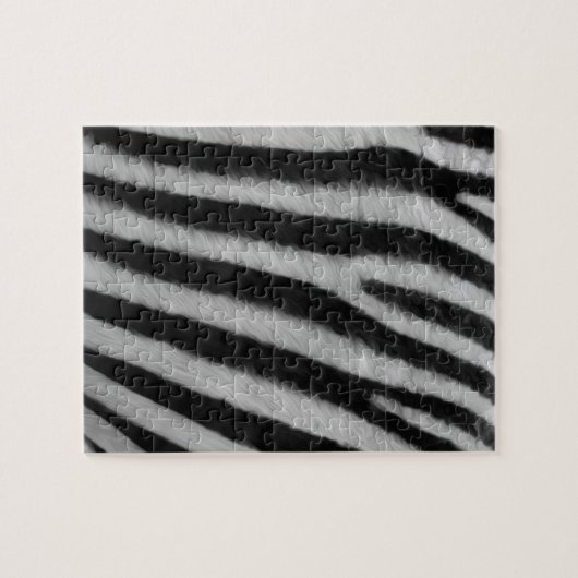 Zebra textuur legpuzzel (Horizontaal)
