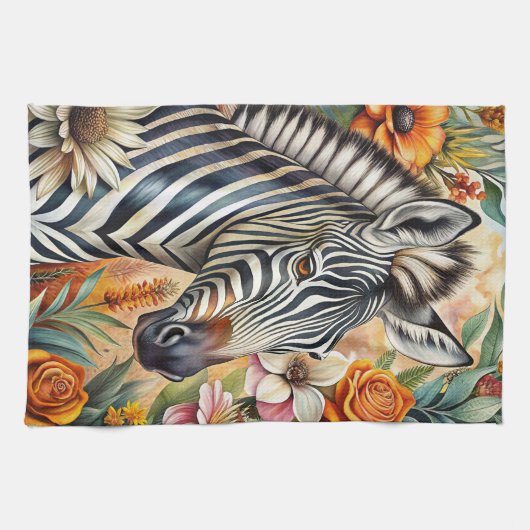 Zebra Theedoek (Horizontaal)