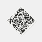 Zebra Thema Papieren Servetten voor Feestjes (Hoek)