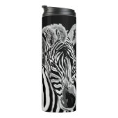 Zebra thermische getumbler thermosbeker (Geroteerd rechts)
