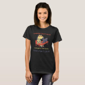 Zebra-thuiswerknemer van de maand sinds M T-shirt (Voorkant volledig)