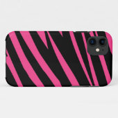 Zebra tijger snijdt het natuur huidplooibaar Case-Mate iPhone case (Achterkant (horizontaal))