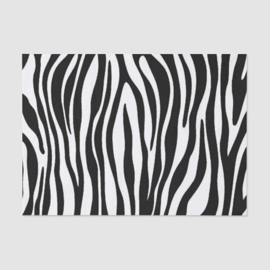 Zebra Tissuepapier (Voorkant)