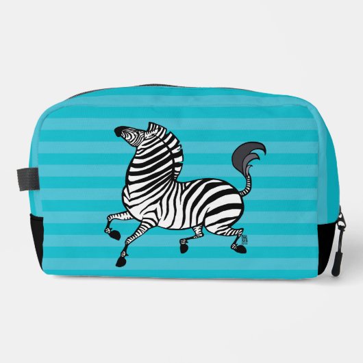 Zebra toilettas toilettasje (Voorkant)