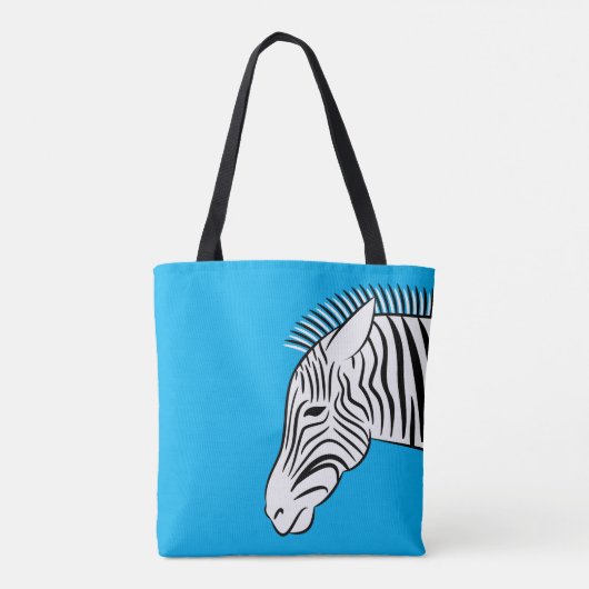 Zebra Tote Bag (Achterkant)