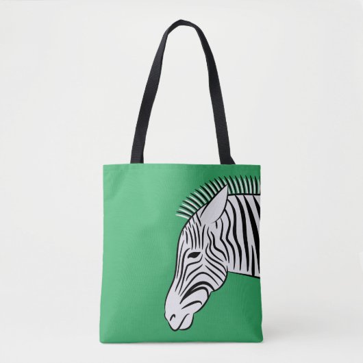 Zebra Tote Bag (Voorkant)