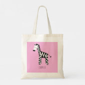 Zebra Tote Bag (Achterkant)