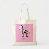 Zebra Tote Bag (Voorkant)