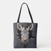 Zebra Tote Bag (Achterkant)