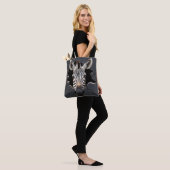Zebra Tote Bag (Op model)