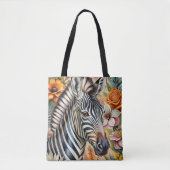 Zebra Tote Bag (Voorkant)
