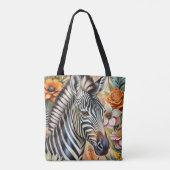 Zebra Tote Bag (Achterkant)