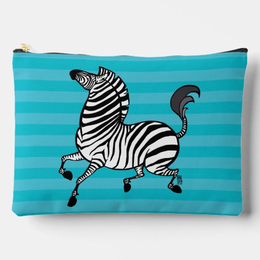Zebra Travel Bag Etui (Voorkant)