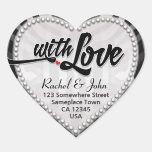 Zebra tribale zwarte zilver met Sticker van het li