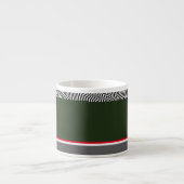 Zebra Trim Bos Groen Espresso Kop (Voorkant)