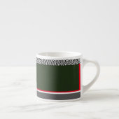 Zebra Trim Bos Groen Espresso Kop (Rechts)