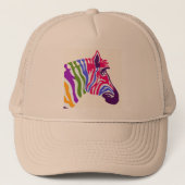 Zebra Trucker Hat Pet (Voorkant)