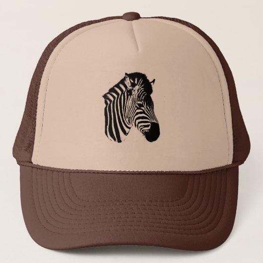 Zebra Trucker Pet (Voorkant)