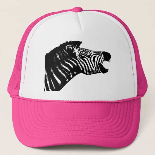 Zebra Trucker Pet (Voorkant)