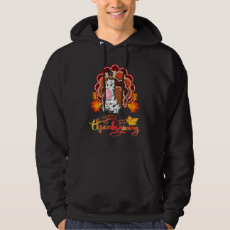 Zebra Turkije Happy Thanksgiving Hoodie