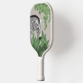 Zebra tussen bladeren pickleball paddle (Links)