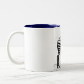 Zebra Tweekleurige Koffiemok (Links)