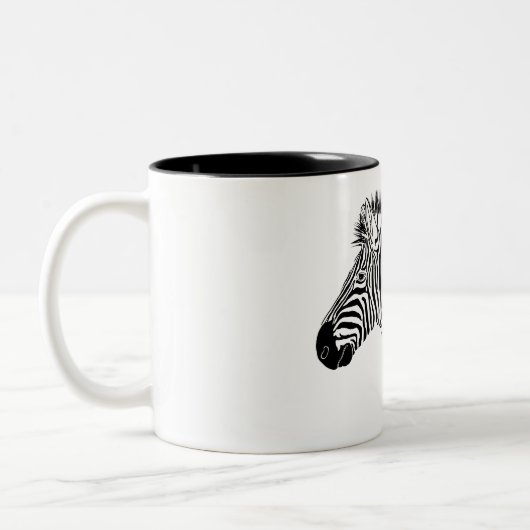 Zebra Tweekleurige Koffiemok (Links)