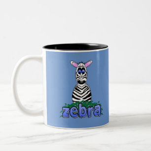 ZEBRA TWEEKLEURIGE KOFFIEMOK