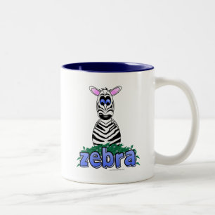 ZEBRA TWEEKLEURIGE KOFFIEMOK